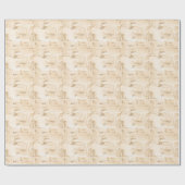 Kras papier: oude krant achtergrond. cadeaupapier (Vlak)