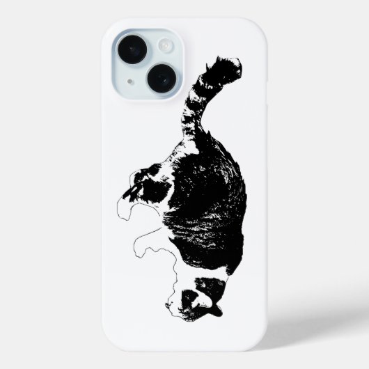 Kras profiel, zelfverzekerde aanraking Case-Mate iPhone case (Achterkant)