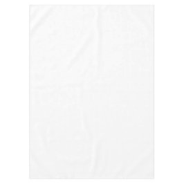 Kras witte effen kleur tafelkleed