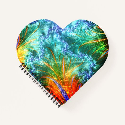 Krasachtige fractal notitieboek (Voorkant)