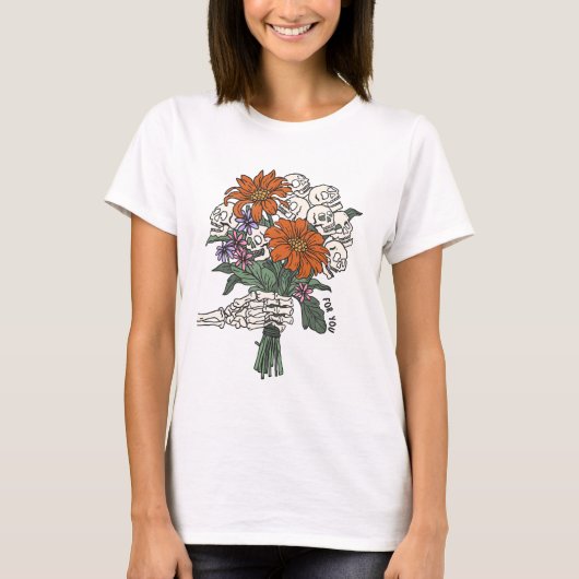 Krasbouquet T-shirt (Voorkant)