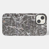 krasgraffiti iPhone hoesje (Achterkant horizontaal)