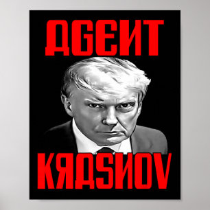 Krasnov - Russische Trump Poster