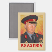 Krasnov Trump Magneet (Voorkant / Achterkant)