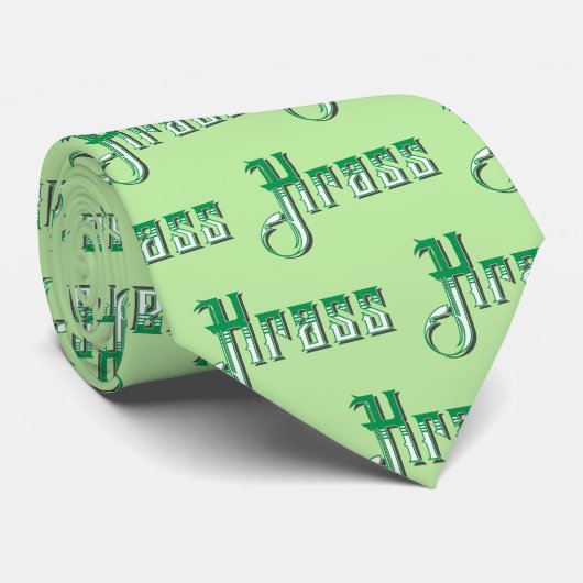 Krass, Duitse Slang, Cool Wicked Stropdas Krawatte (Opgerold)