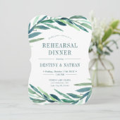 Krassige Botanische Wrap | Oefenavondmaal Kaart (Staand voorkant)