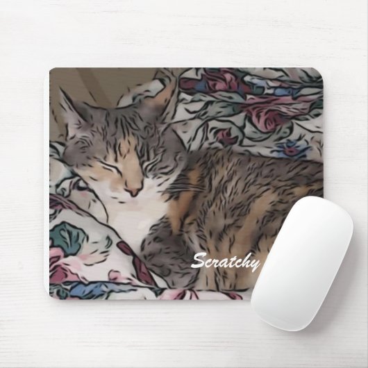 krasvlak muismat (Met muis)