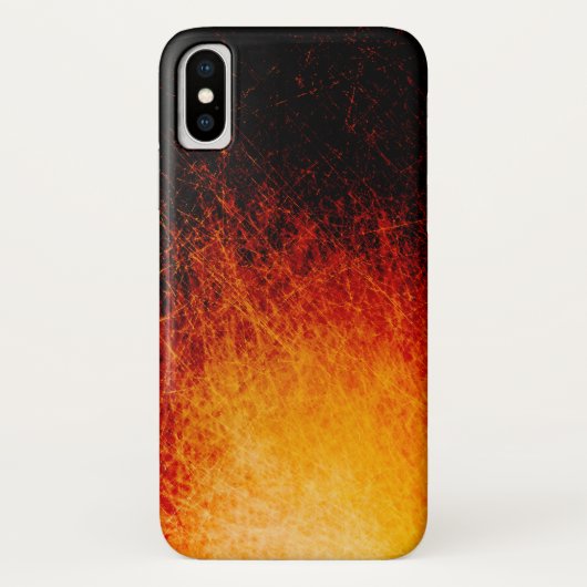 Krasvlammen van een kampvuur Case-Mate iPhone case (Achterkant)