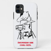 Krat drummer-telefoontas Case-Mate iPhone case (Achterkant)