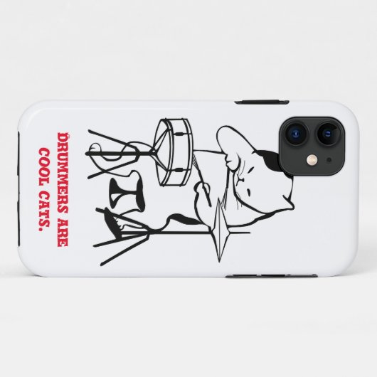 Krat drummer-telefoontas Case-Mate iPhone case (Achterkant (horizontaal))