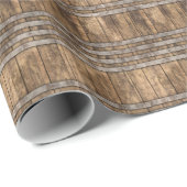 Krat en karton hout cadeaupapier (Rol Hoek)