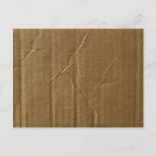 Krat, karton briefkaart (Voorkant)