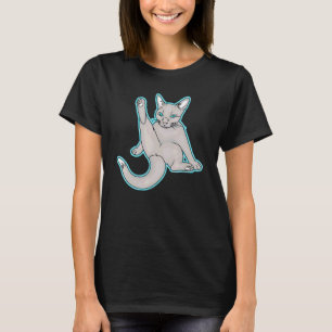 Krat met verlaagde luchtdruk t-shirt