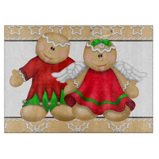 Krat, voor kerst snijplank (Voorkant)