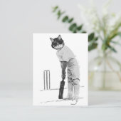  kratcricketer briefkaart (Staand voorkant)
