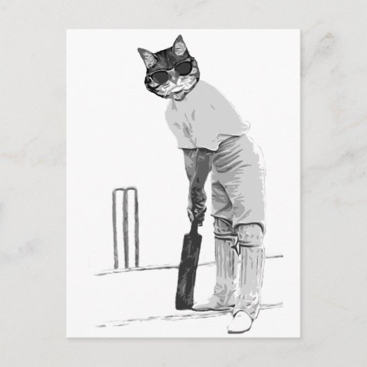  kratcricketer briefkaart (Voorkant)