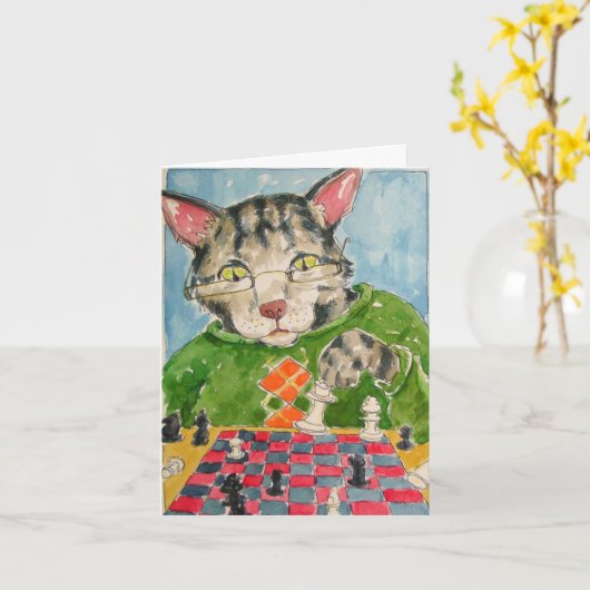 Kratenkaart Kaart (Gele Bloem)