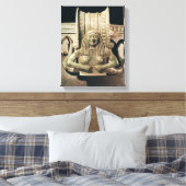 Krater, details van het handvat canvas afdruk (Insitu (Slaapkamer))
