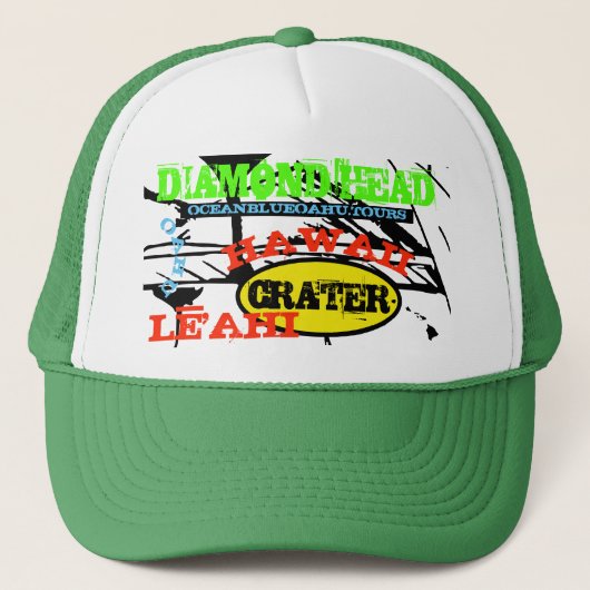KRATER DIAMOND HEAD TRUCKER PET (Voorkant)