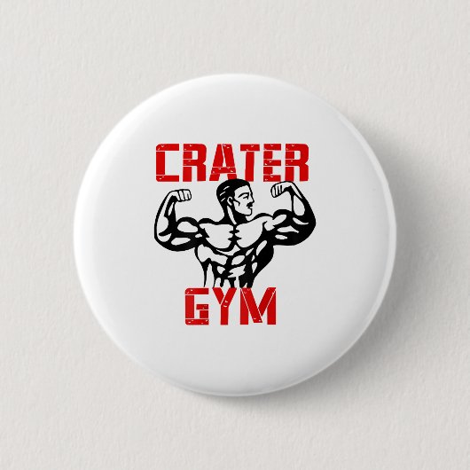 Krater Gym Ronde Button 5,7 Cm (Voorkant)