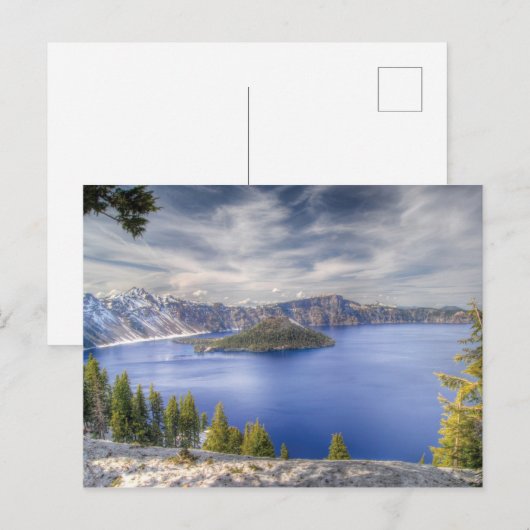 krater Lake glory Briefkaart (Voorkant / Achterkant)