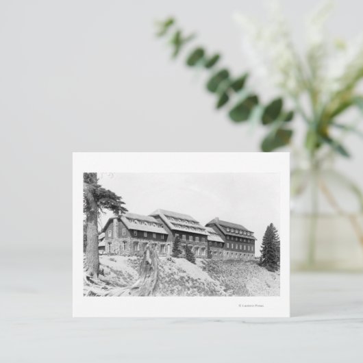 krater Lake Lodge PhotographyCrater Lake, OF Briefkaart (Staand voorkant)