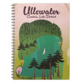 Krater meer Canada Reisposter Notitieboek (Voorkant)