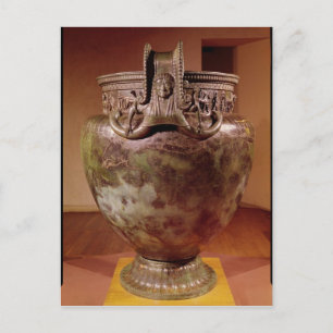 Krater van de Tomb van een prinses van Vix Briefkaart