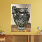 Krater van de Tomb van een prinses van Vix Canvas Afdruk (Insitu (Woonkamer))