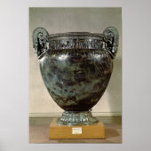 Krater van de Tomb van een prinses van Vix Poster (Voorkant)