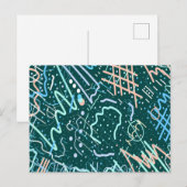 Kraters en kometen briefkaart (Voorkant / Achterkant)