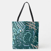 Kraters en kometen tote bag (Voorkant)