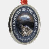 Kraters van de maan metalen ornament (Rechts)