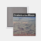 Kraters van het Nationale Monument van de Moon Magneet (Voorkant / Achterkant)