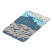 Kraters van het Nationale Monument van Moon Idaho Magneet (Linkerzijde)