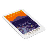 Kraters van het Nationale Monument van Moon Idaho Magneet (Rechterzijde)