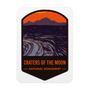 Kraters van het nationale monument van Moon Magneet