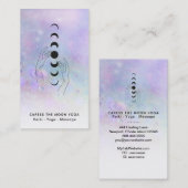*~* Kraters van Moon Phases + Healing Hands Visitekaartje (Voorkant / Achterkant)