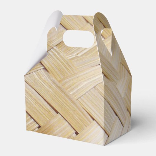 Kratip Thai Lao Isan Bamboo Rice Basket Bedankdoosjes (Voorkant Zijde)