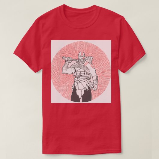 Kratos 1 1 t-shirt (Design voorkant)