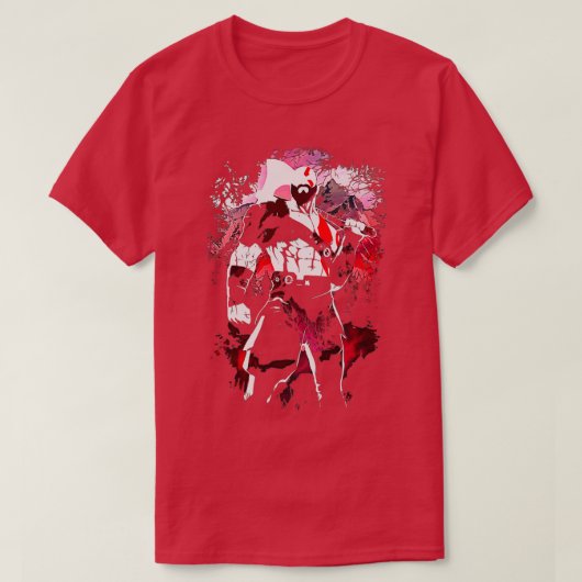 Kratos die Ax Classic TShirt gebruiken (Design voorkant)