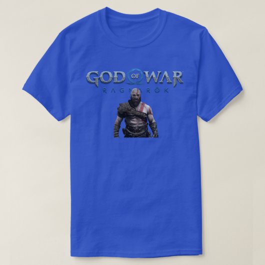 Kratos God van Ragnarok 2 T-shirt (Design voorkant)