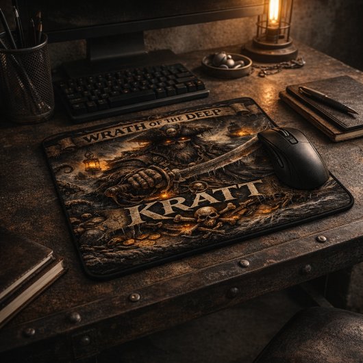 Krátt Mouse Pad – Wrath of the Deep Muismat