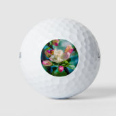Krattenbloemen en -knoppen golfballen (Voorkant)