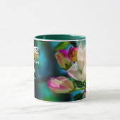 Krattenbloemen en -knoppen mok (Midden)