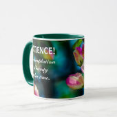 Krattenbloemen en -knoppen mok (Voorkant links)