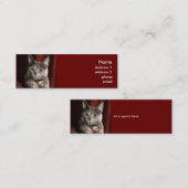 Krattenkaart Mini Visitekaartje (Voorkant / Achterkant)