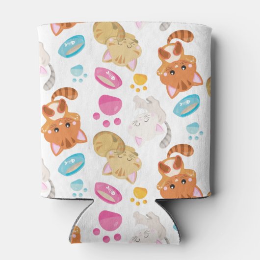 Krattenpatroon, stutten, Kat, Kittens, poten Blikjeskoeler (Achterkant)