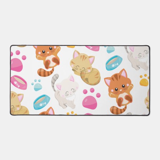 Krattenpatroon, stutten, Kat, Kittens, poten Bureaumat (Voorkant)