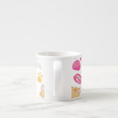 Krattenpatroon, stutten, Kat, Kittens, poten Espresso Kop (Achterkant)